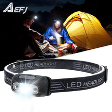 Load image into Gallery viewer, Mini Rechargeable LED Headlamp
