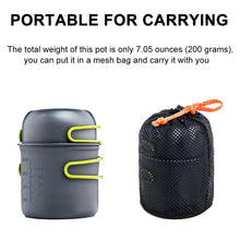 Load image into Gallery viewer, Ultralight Camping Cooking Set
